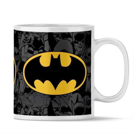 WMGBATMAN014 Batman 007 [White] White Mug